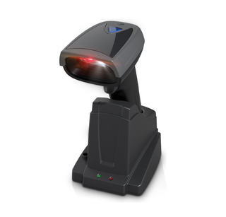 Barcode Scanner Draadloos - 1D Barcodes Scannen - Bluetooth & USB - Handscanner - Met Laadstation Houder - Zwart